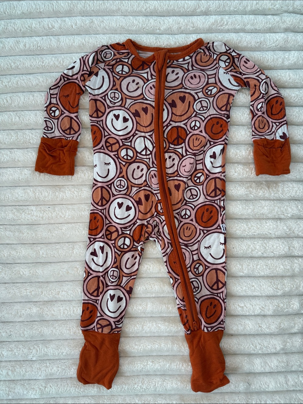 Little Sleepies Groovy Baby Bamboo Viscose Zippy